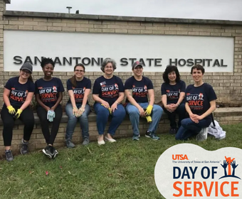 Roadrunners give back during UTSA Day of Service on April 16